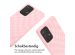 iMoshion Siliconen design hoesje met koord Samsung Galaxy A53 - Retro Pink