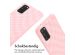 iMoshion Siliconen design hoesje met koord Samsung Galaxy S10 - Retro Pink