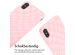 iMoshion Siliconen design hoesje met koord iPhone X / Xs - Retro Pink