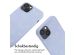 iMoshion Siliconen design hoesje met koord iPhone 13 - Butterfly