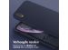 Selencia Siliconen hoesje met afneembaar koord iPhone Xr - Donkerblauw