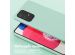 Selencia Siliconen hoesje met afneembaar koord Samsung Galaxy A53 - Turquoise