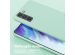 Selencia Siliconen hoesje met afneembaar koord Samsung Galaxy S21 FE - Turquoise