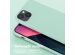 Selencia Siliconen hoesje met afneembaar koord iPhone 13 - Turquoise