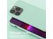 Selencia Siliconen hoesje met afneembaar koord iPhone 13 Pro - Turquoise
