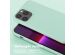 Selencia Siliconen hoesje met afneembaar koord iPhone 13 Pro Max - Turquoise