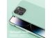 Selencia Siliconen hoesje met afneembaar koord iPhone 14 Pro Max - Turquoise