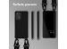 Selencia Siliconen hoesje met afneembaar koord Samsung Galaxy A53 - Zwart