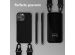 Selencia Siliconen hoesje met afneembaar koord iPhone 13 Pro Max - Zwart