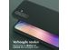Selencia Siliconen hoesje met afneembaar koord Samsung Galaxy A54 (5G) - Donkergroen
