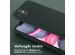 Selencia Siliconen hoesje met afneembaar koord iPhone 11 - Donkergroen