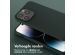 Selencia Siliconen hoesje met afneembaar koord iPhone 14 Pro Max - Donkergroen