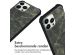 iMoshion Design hoesje met koord iPhone 13 Pro Max - Black Marble