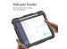 Accezz Rugged Backcover met schouderstrap iPad Air 5 (2022) / Air 4 (2020) - Zwart