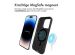 iMoshion Rugged Hybrid Carbon Case met MagSafe iPhone 15 Pro - Zwart