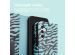 iMoshion Design Bookcase Samsung Galaxy A54 (5G) - Black Blue Stripes