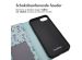 iMoshion Design Bookcase iPhone SE (2022 / 2020) / 8 / 7 / 6(s) - Blue Flowers