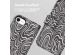 iMoshion Design Bookcase iPhone SE (2022 / 2020) / 8 / 7 / 6(s) - Black And White