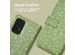 iMoshion Design Bookcase Samsung Galaxy A53 - Green Flowers