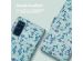iMoshion Design Bookcase Samsung Galaxy S20 FE - Blue Flowers