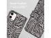 iMoshion Design Bookcase iPhone 11 - Black And White
