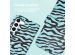 iMoshion Design Bookcase Samsung Galaxy S22 - Black Blue Stripes
