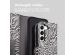 iMoshion Design Bookcase Samsung Galaxy S22 - Black And White