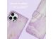 iMoshion Design Bookcase iPhone 12 (Pro) - Purple Marble