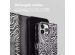iMoshion Design Bookcase iPhone 12 (Pro) - Black And White