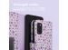iMoshion Design Bookcase Samsung Galaxy A41 - Purple Flowers