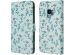 iMoshion Design Bookcase Samsung Galaxy S9 - Blue Flowers