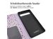 iMoshion Design Bookcase Google Pixel 6a - Purple Flowers