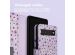 iMoshion Design Bookcase Google Pixel 6a - Purple Flowers