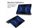 iMoshion Trifold Design Bookcase iPad Pro 11 (2022) / Pro 11 (2021) - Black Marble
