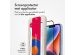 Accezz Triple Strong Full Cover Glas Screenprotector met applicator iPhone 13 / 13 Pro / 14 - Transparant