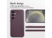 Accezz MagSafe Leather Backcover Samsung Galaxy S24 - Heath Purple