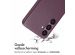 Accezz MagSafe Leather Backcover Samsung Galaxy S24 Plus - Heath Purple