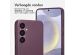 Accezz MagSafe Leather Backcover Samsung Galaxy S24 Plus - Heath Purple