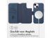 Accezz Leather Bookcase 2-in-1 met MagSafe iPhone 14 - Nightfall Blue