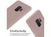 iMoshion Siliconen hoesje met koord Samsung Galaxy S9 - Sand Pink