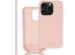 iMoshion Color Backcover met afneembaar koord iPhone 15 Pro - Roze