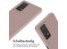 iMoshion Siliconen hoesje met koord Xiaomi Redmi Note 11 Pro - Sand Pink