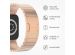 Selencia Stalen schakelband Apple Watch Series 1-9 / SE - 38/40/41 mm - Rosé Goud