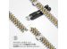 Selencia Jubilee stalen bandje Apple Watch Series 1-9 / SE - 38/40/41 mm - Zilver / Goud