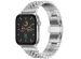 Selencia Jubilee stalen bandje Apple Watch Series 1-9 / SE / Ultra (2) - 42/44/45/49 mm - Zilver