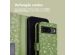 iMoshion Design Bookcase Google Pixel 8a - Green Flowers