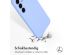 Accezz Liquid Silicone Backcover Samsung Galaxy S24 Plus - Paars