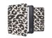 iMoshion Design Slim Hard Case Sleepcover met stand Kobo Libra 2 / Tolino Vision 6 - Leopard