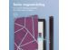 iMoshion Design Slim Hard Case Sleepcover Kobo Clara HD - Bordeaux Graphic