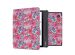 iMoshion Design Slim Hard Case Sleepcover met stand Kobo Libra H2O - Flower Watercolor